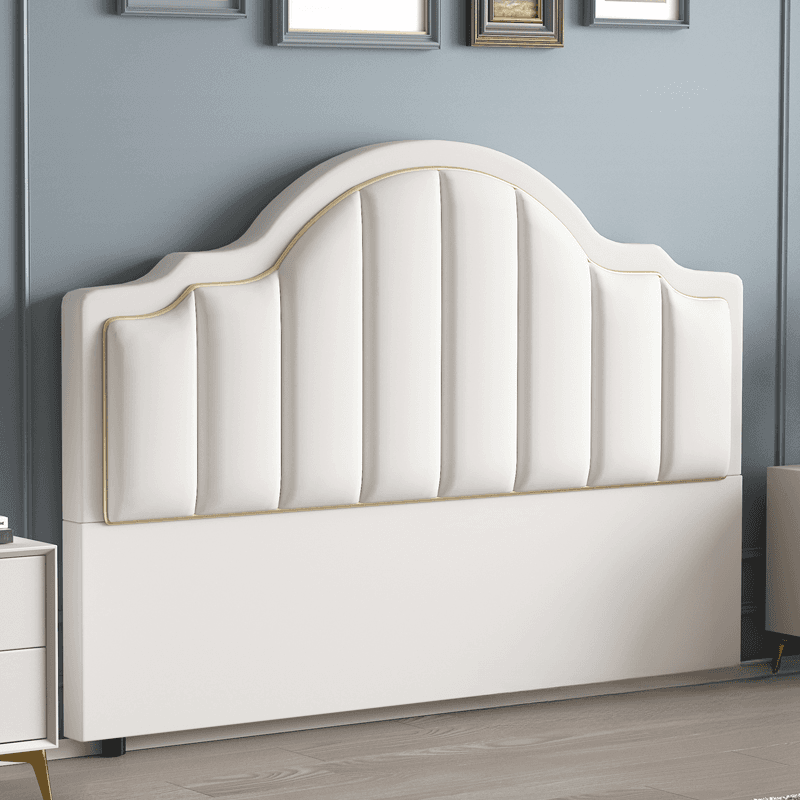 Minimalist Free-standing Standard King(76"W x 80"L)/Queen(60"W x 80"L)/Full(54"W x 75"L) Panel Camelback No Distressing With Legs in Timber - image 3