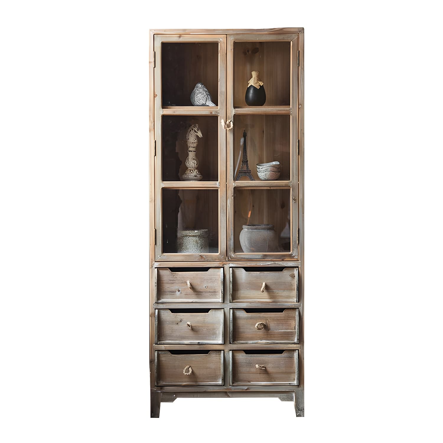 Solid Wood Accent Cabinet Industrial Stain Resistant Cabinet - image 5