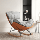 Upholstery Color Orange Houndstooth