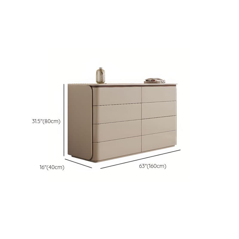 Contemporary Lumber Horizontal/Vertical Double Dresser/Bachelor Chest with 8 Drawers/5 Drawers/3 Drawers - image 30