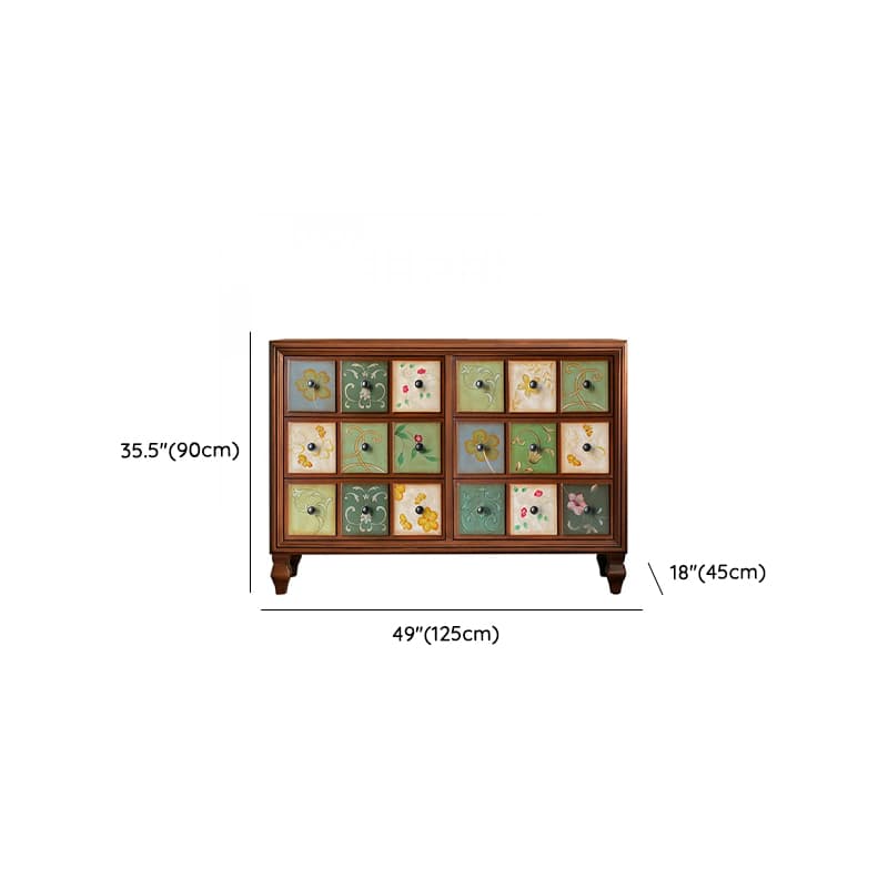 Modern Simple Style Timber Double Dresser/Semainier/Bachelor Chest with 6 Drawers/5 Drawers/3 Drawers Horizontal/Vertical - image 27