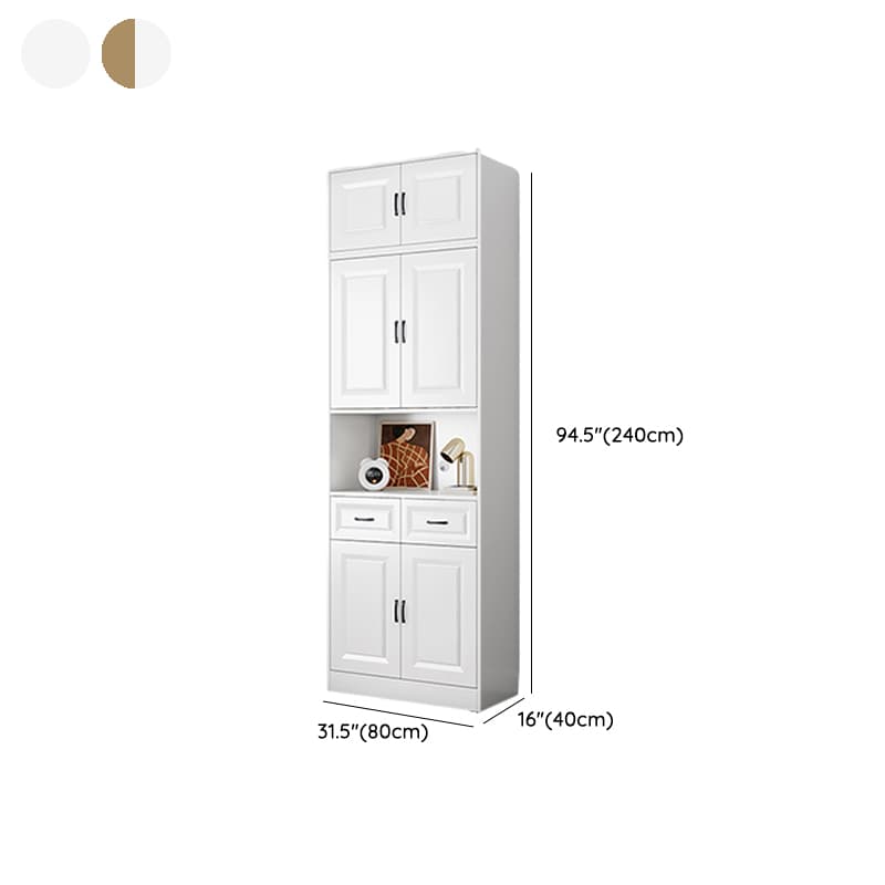 Wood Contemporary Storage Cabinet Buffet Sideboard with Drawers for Home Use - image 15
