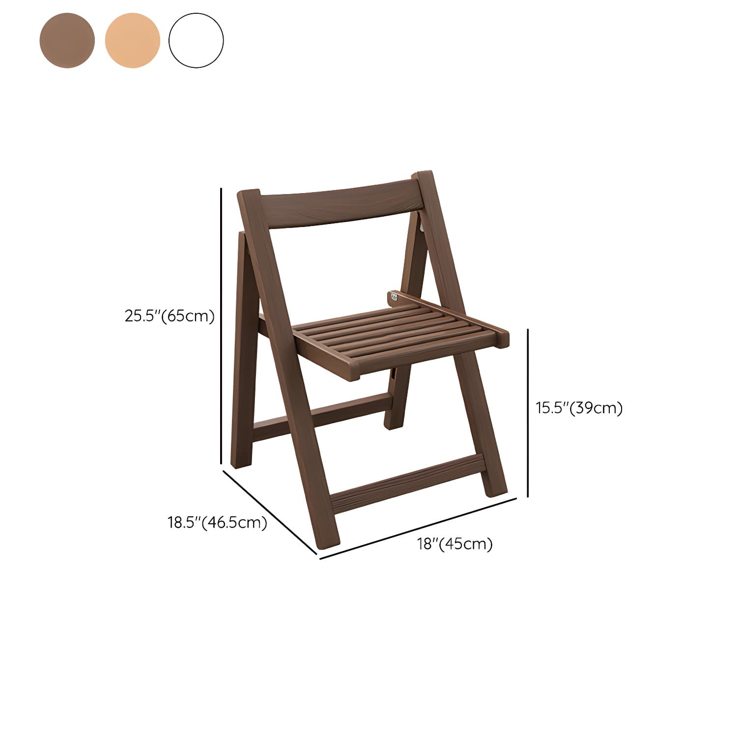 1/3/5/7 Pieces Modern Solid Wood Multi Purpose Folding Dining Set for Home - image 16