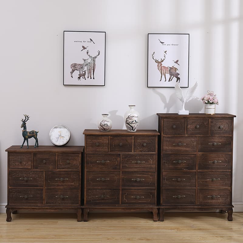 Retro Parlor Standalone Accent Chest with Reclaimed Wood - image 6