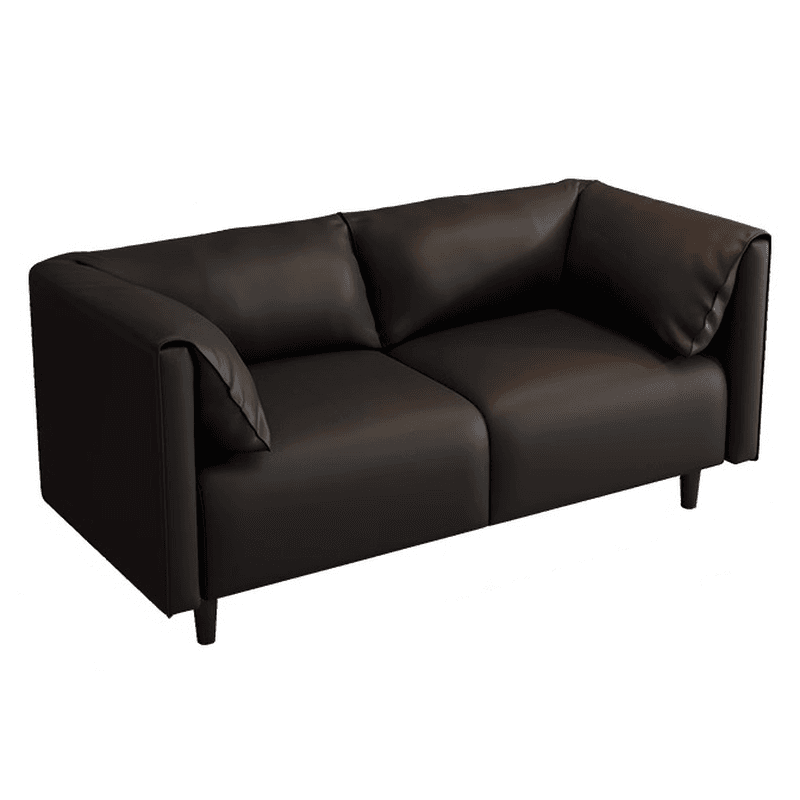 Drawing Room Loveseat with Light Gray/Olive Green/Amber Color Upholstery and Armrest - image 10