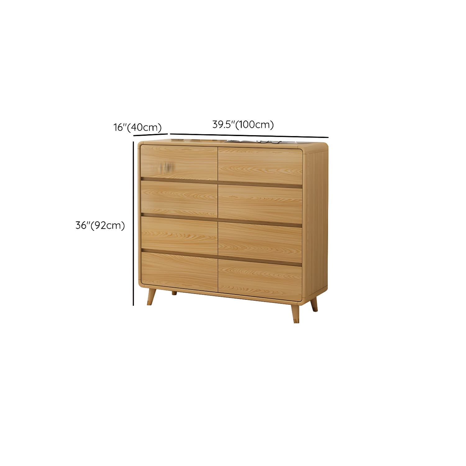Traditional Wood Dressers with Drawers and Soft Close Glides - image 23
