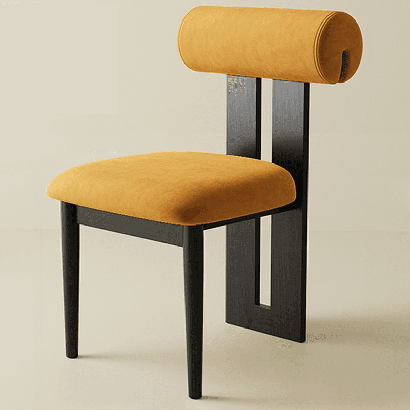 Casual Ash Side Chair with Slatted Back and Upholstered Seat - image 9
