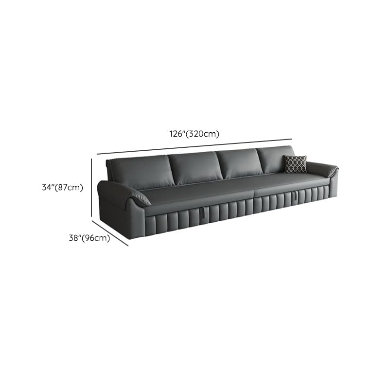 L-Shape/Straight Left Hand Facing/Horizontal Sofa Recliner/Convertible Sofa with Under-seat-storage - image 12