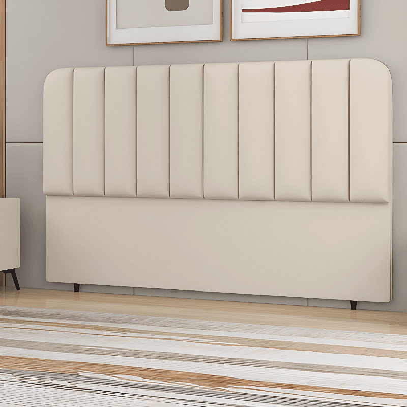 Simplistic Style Panel Headboard in Natural Wood with No Distressing, Rectangular Shape for Queen/Full/Twin XL Bed, Featuring Sponge Upholstery and Standard Height - image 6