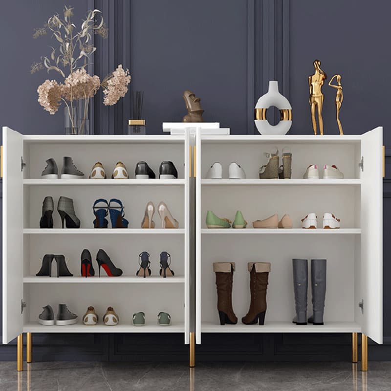 Floor Freestanding Sideboard/Server in Wood with Countertop and Three/Five Internal Shelves in a Luxury Style - image 16