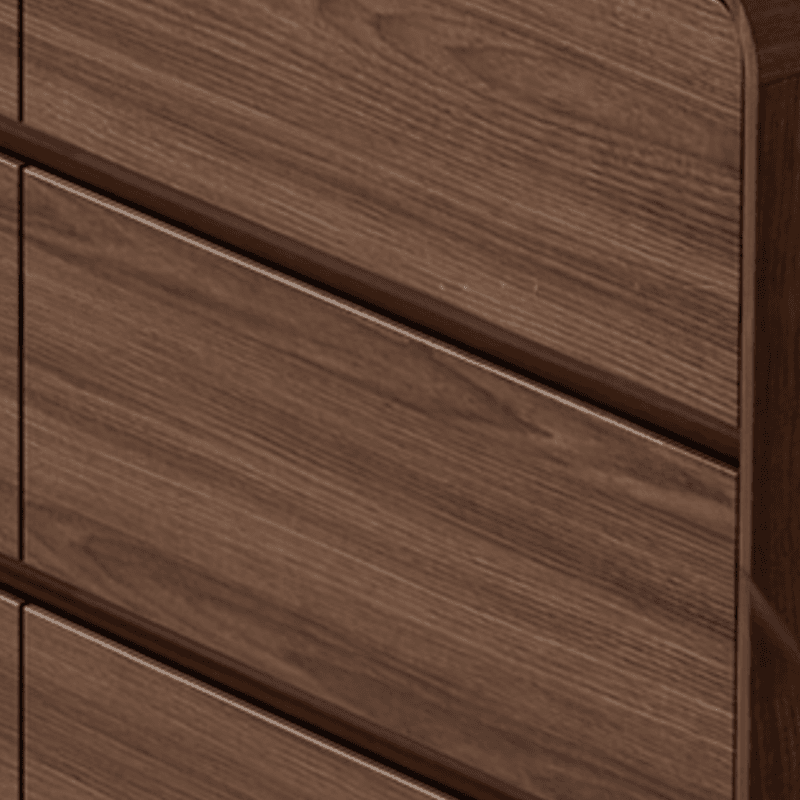 Cocoa Casual Rubberwood Console Dresser/Semainier for Sleeping Quarters with 6/9/5 Drawers in Horizontal/Vertical Orientation - image 4