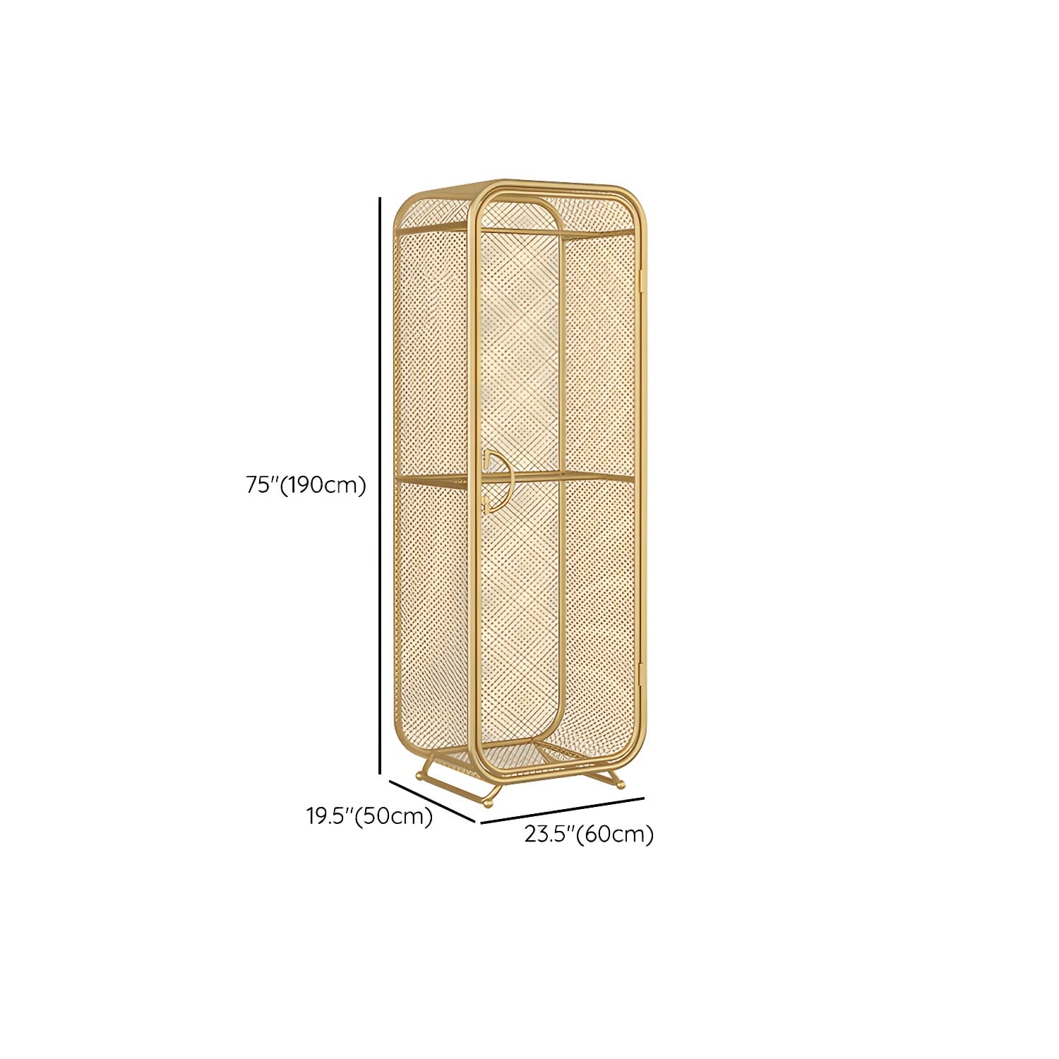 Contemporary Wardrobe Closet Metal Wardrobe Cabinet for Bedroom - image 26
