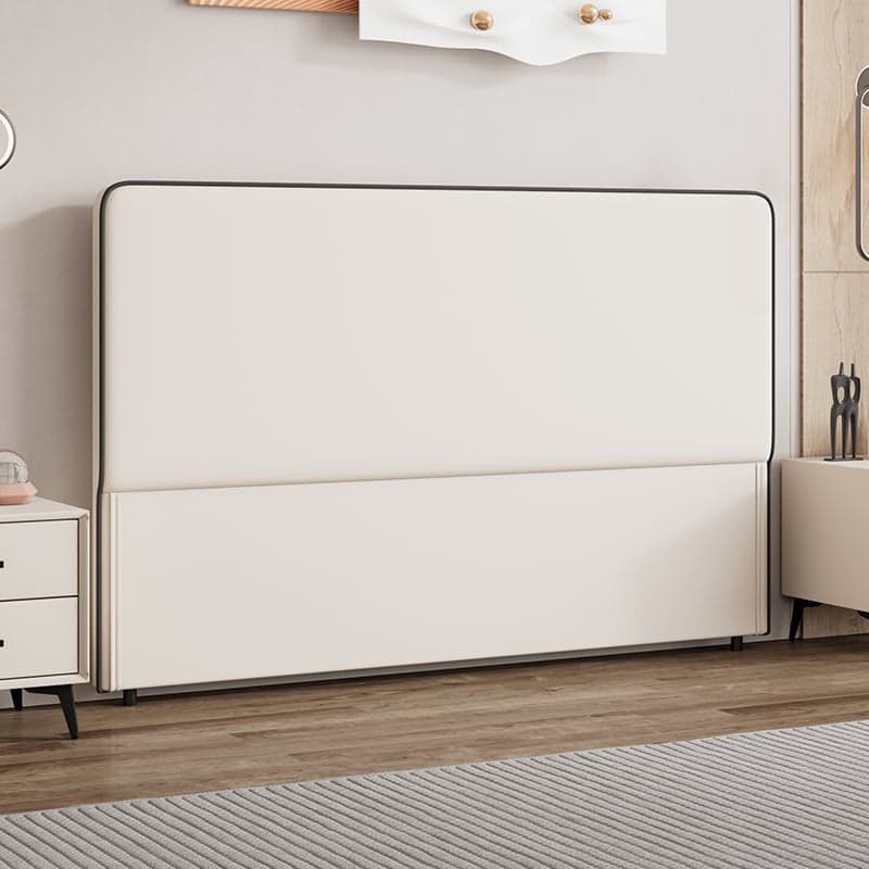 Modish Style Panel Headboard with No Distressing in Timber, Rectangle Shape for King/Queen/Full Bed, Featuring Sponge Upholstery Fill and Standard Height - image 5