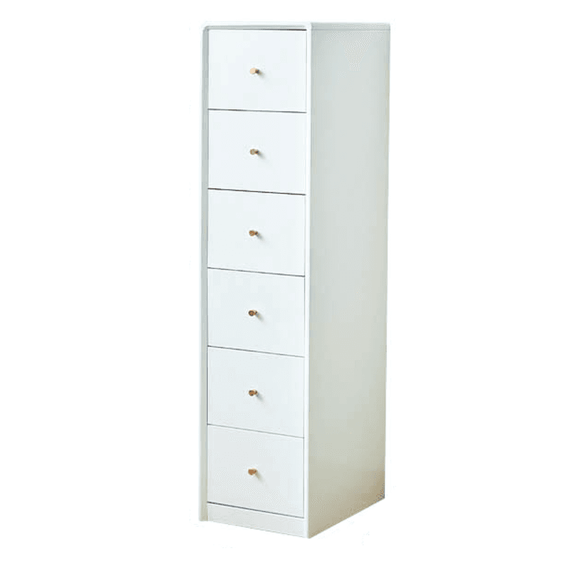 Minimalist Natural Wood Bachelor Chest with 6 Drawers, Vertical Orientation - image 17