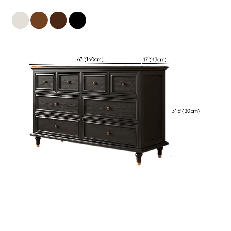 Trendy Composite Wood Double Dresser with 8/10/5 Drawers in Horizontal/Vertical Orientation - image 17