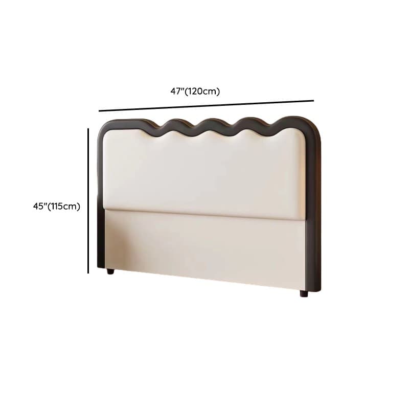 Contemporary Free-standing Standard Full(54"W x 75"L)/Twin(38"W x 75"L) Portman Panel No Distressing With Legs in Wood - image 19