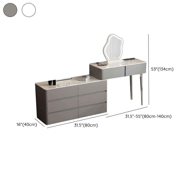 Ground Design Illuminating Vanity with Push-Pull, Adjustable Touch, No Floating - image 24