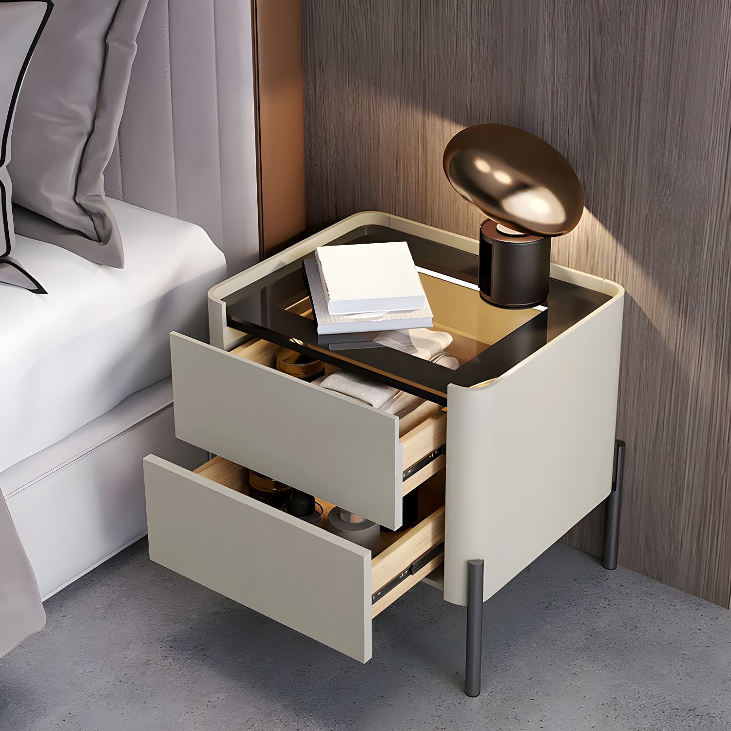 Modern Wood Dresser - Horizontal Design - Ample Drawer Space - Stylish Bedroom Storage - image 14