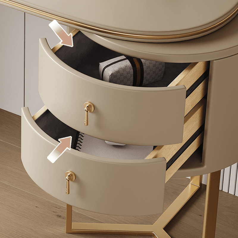Illuminating Vanity Set with Adjustable Touch & Adjustable Brightness, with Desk - image 8