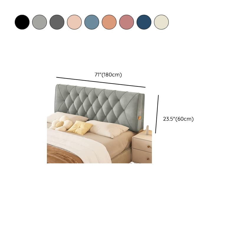 Low Upholstered Panel Headboard with Storage, Button-tufted Rectangle Design for Queen/Full Bed, Featuring Sponge Fill - image 16