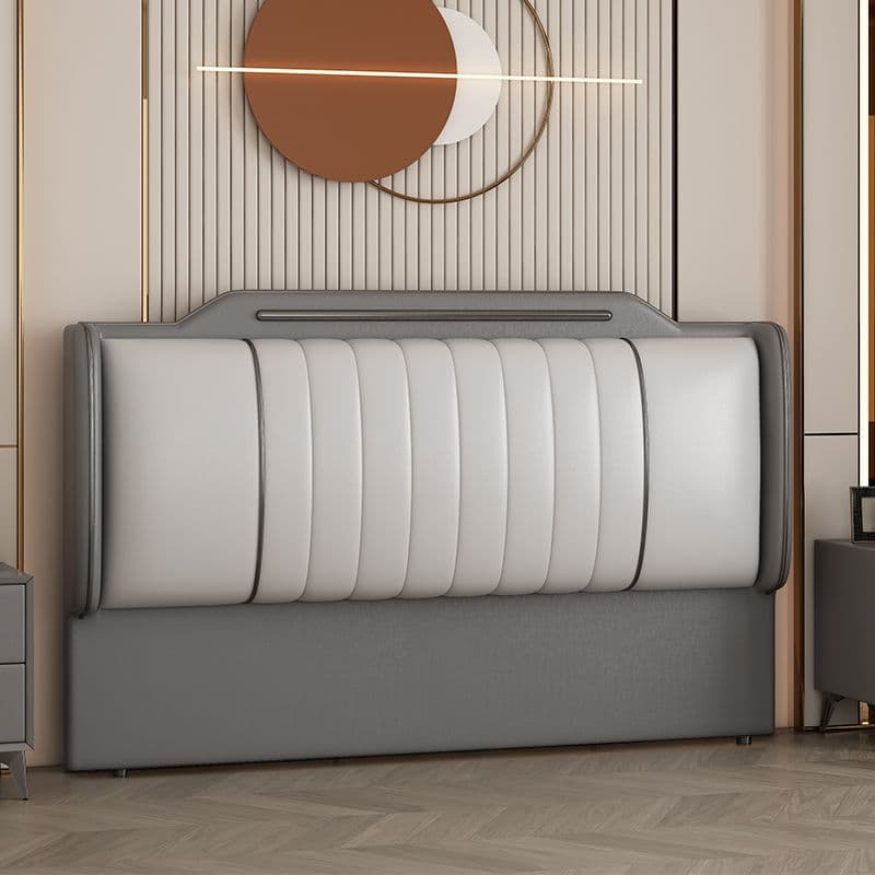 Modern Simple Style Free-standing Standard Full(54"W x 75"L)/Full XL(54"W x 80"L) Stepped Panel No Distressing With Legs in Natural Wood - image 5