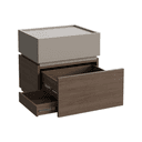 Color Khaki/Walnut