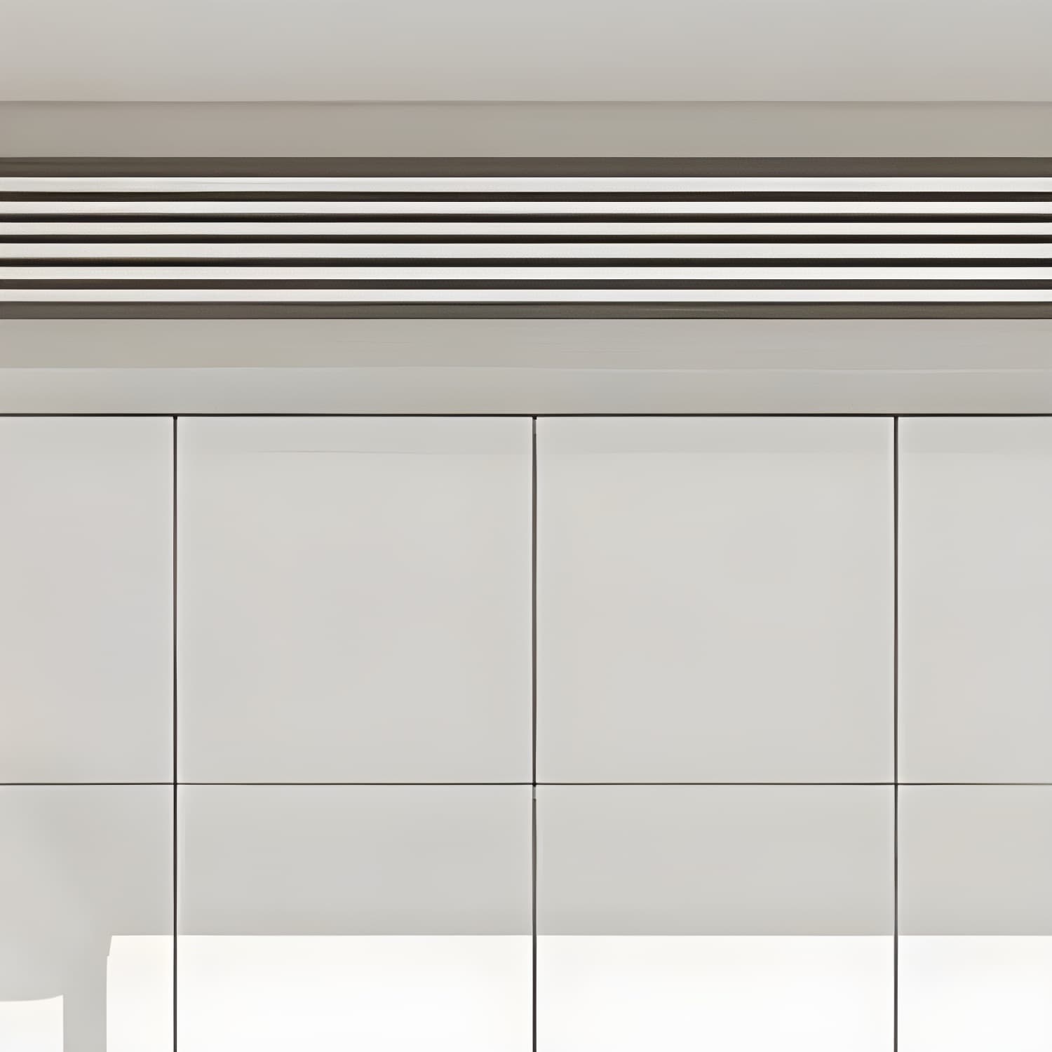 Modern white wood wardrobe armoire with hinged doors, clothing rod & shelves - image 4