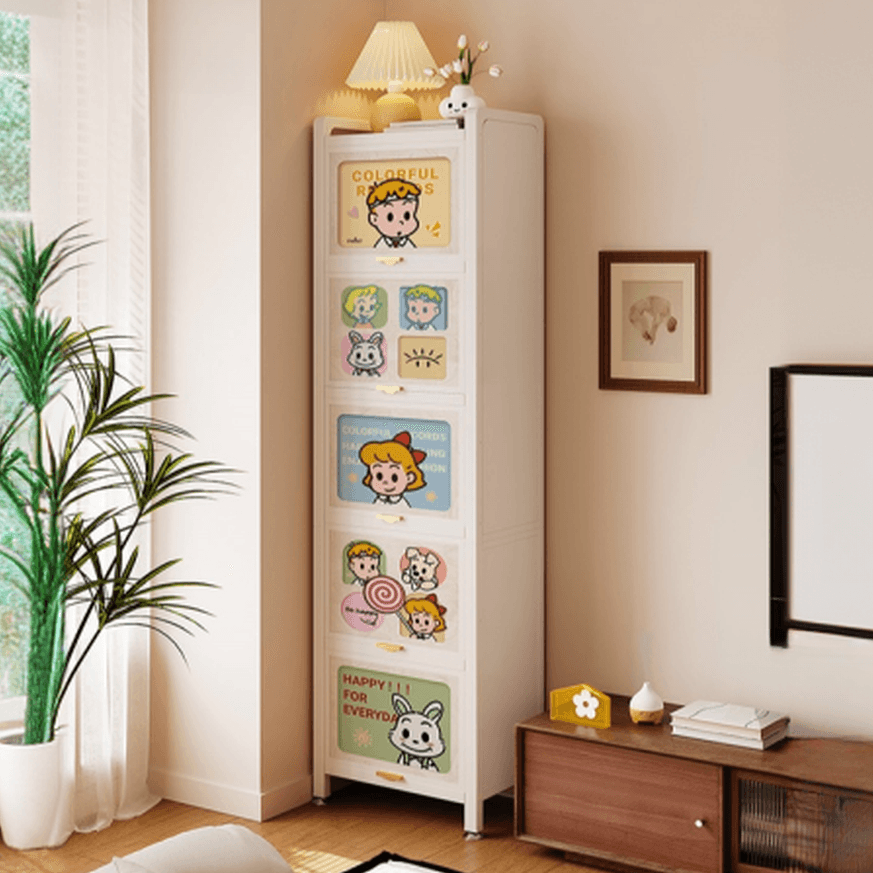 Detached Damp-proof Steel Accent Cabinet