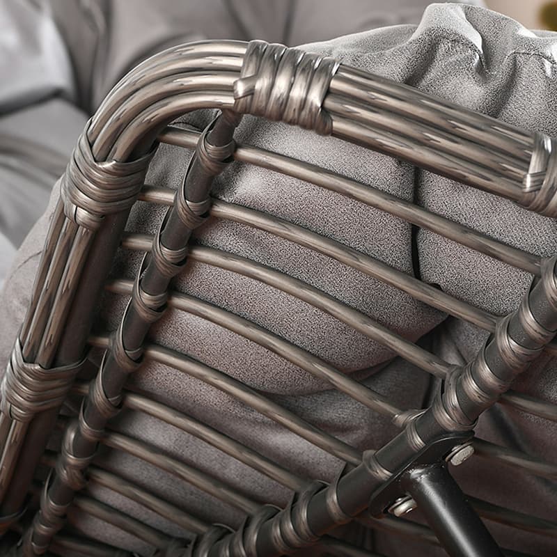 Ergonomic and Stationary Cotton Nursery Recliner with Back - image 15