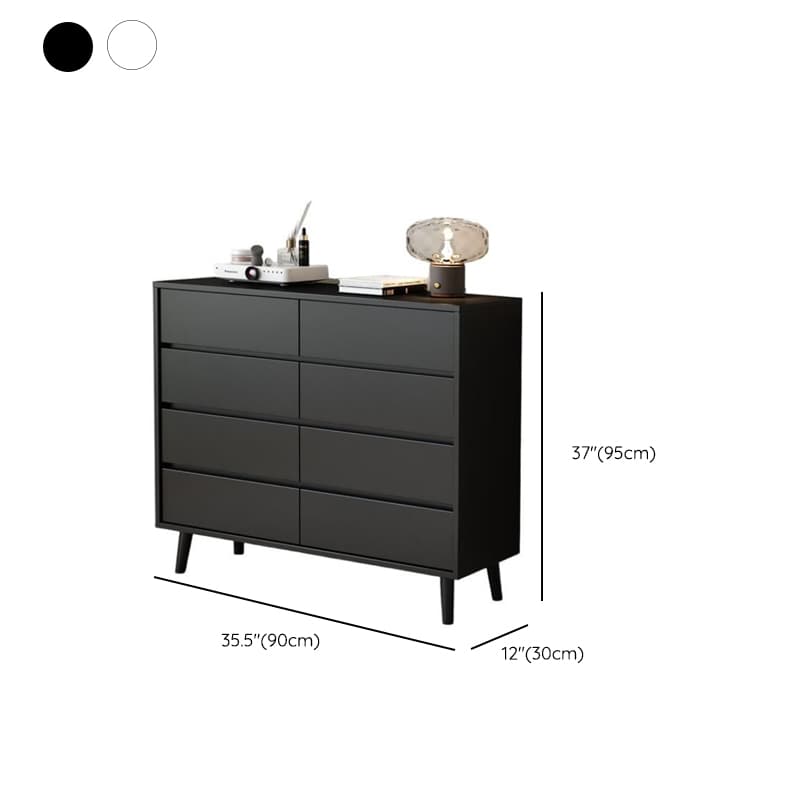 Modern Hardwood Vertical/Horizontal Console Dresser/Semainier/Bachelor Chest with 8 Drawers/5 Drawers/4 Drawers - image 21