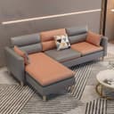 Upholstery Color Dark Gray/Orange