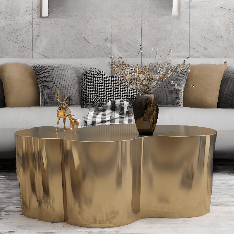 Modern Irregular Nested Board Game Coffee Table for Living Room - image 10