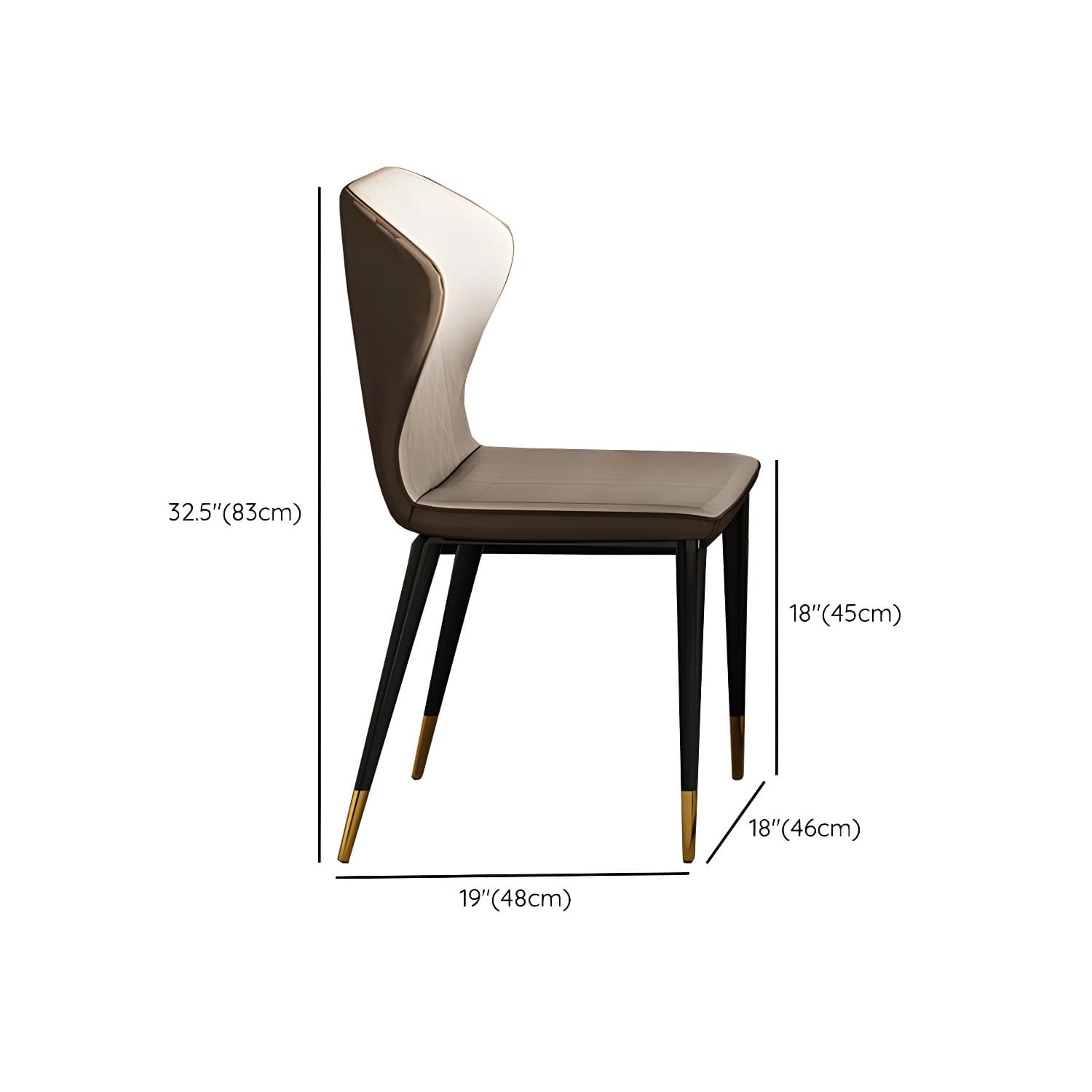1/5/7/9 Piece Rectangle Shape Modern Style Dining Room Chair Set - image 16