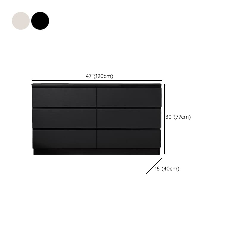 Trendy Composite Wood Double Dresser/Bachelor Chest/Lingerie Chest with 6/3/8 Drawers in Horizontal/Vertical Orientation - image 13