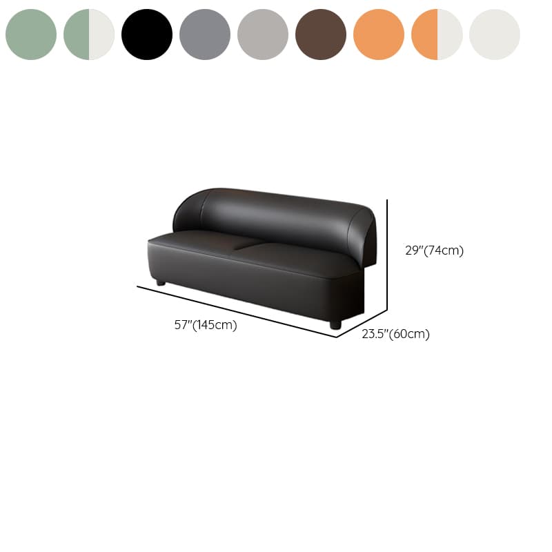 Modish Solid Color Scratch-durable Standard Sofa in Rose/Light Green/Tangerine Color for 2/4 Person/for 3 - image 22
