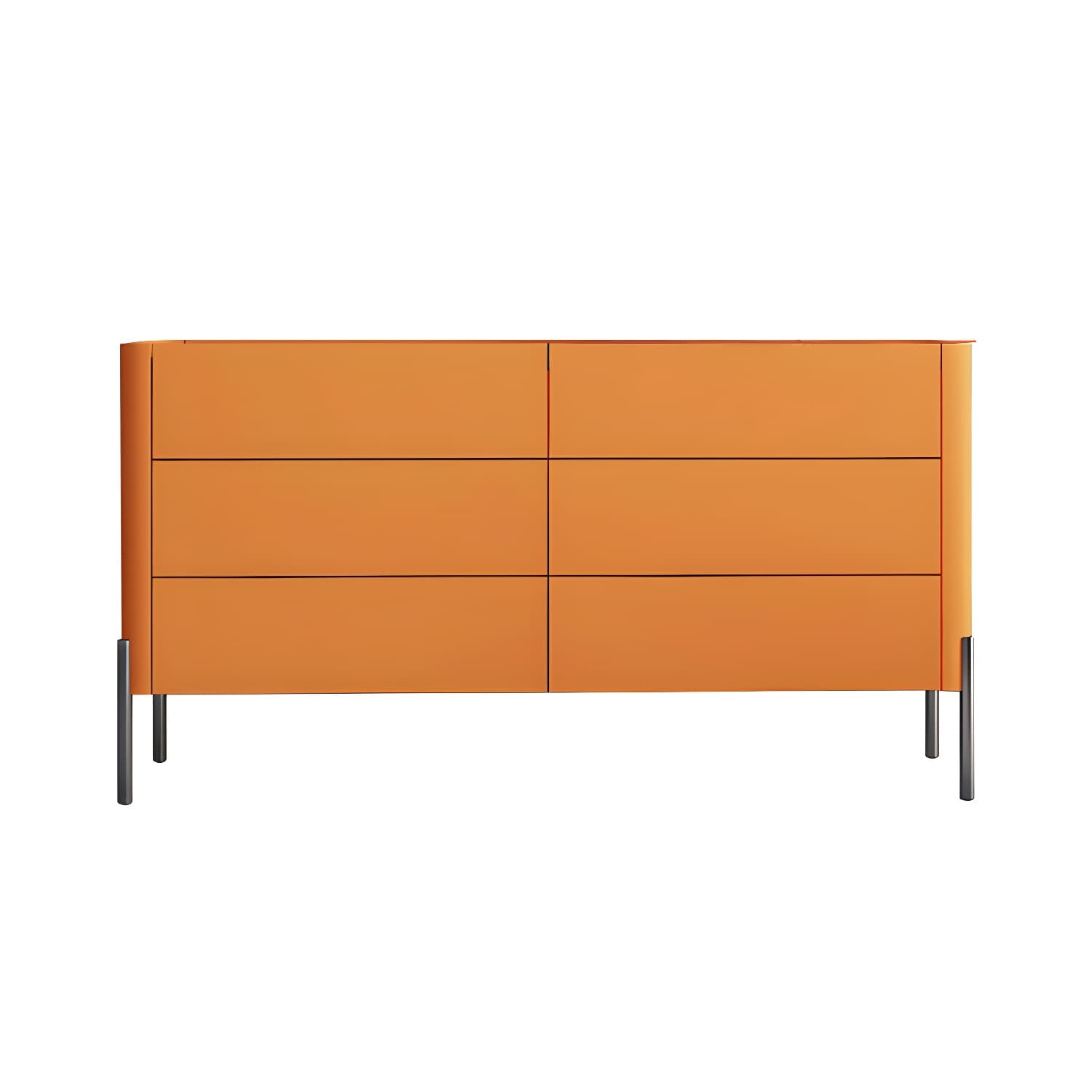 Modern Wood Dresser - Horizontal Design - Ample Drawer Space - Stylish Bedroom Storage - image 5