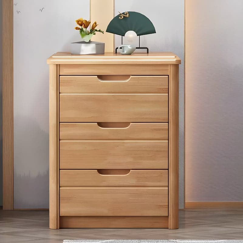 Traditional Wood Dresser with Drawers - Narrow Vertical Design - 40cm Width - Self Close Glides - image 3