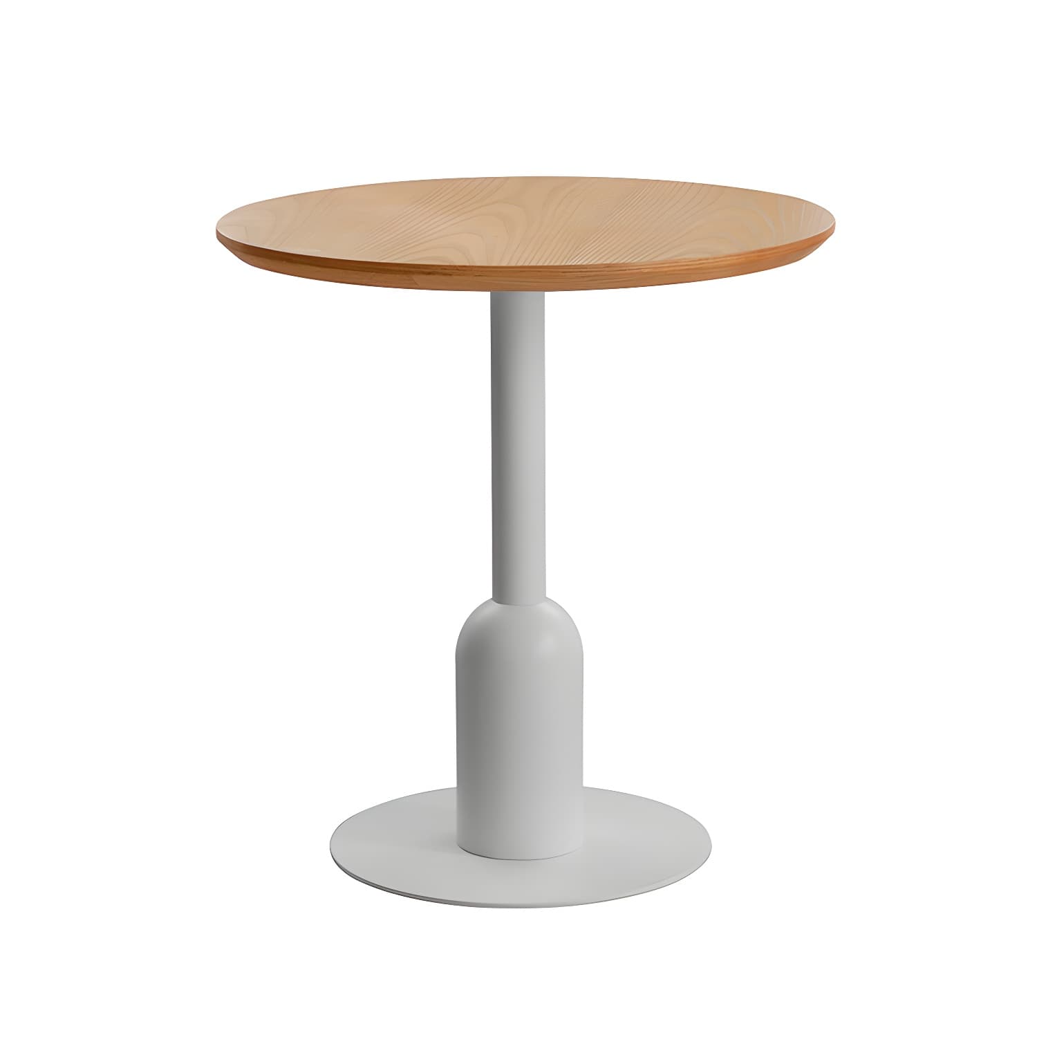Industrial Style Dining Site Table MDF Dining Room Furniture with Pedestal Base - image 8