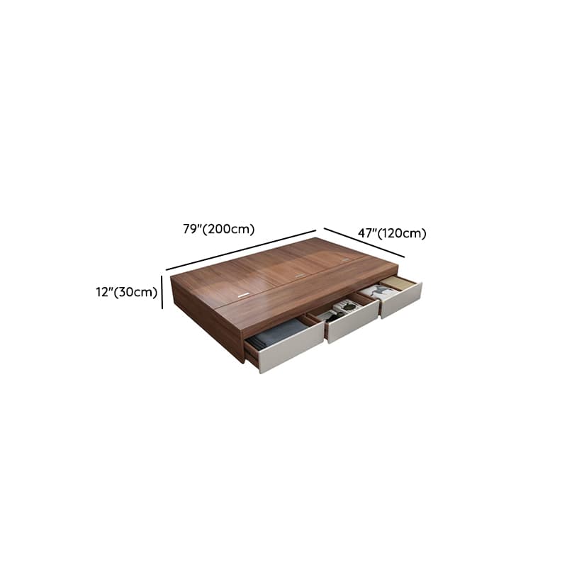 Auburn Contemporary Solid Color Storage Included Bed - image 8