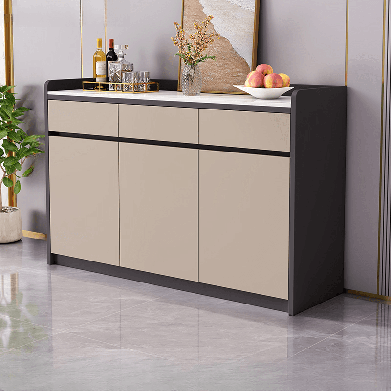 Self-supporting Sintered Stone Sideboard, Adjustable Shelf & Larder, 3 Drawers/2 Drawers, 5 Doors/4 Doors/3 Doors, Standard - image 3
