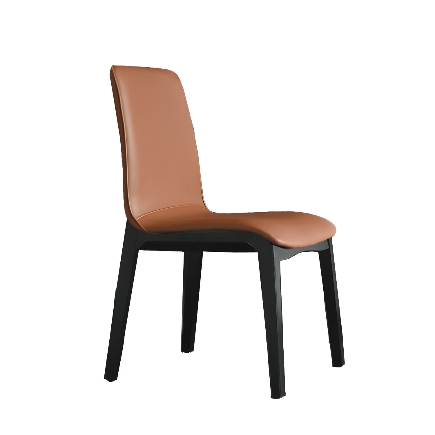 Modern Faux Leather Dining Chair with Solid Wood Legs for Dining Room - image 20