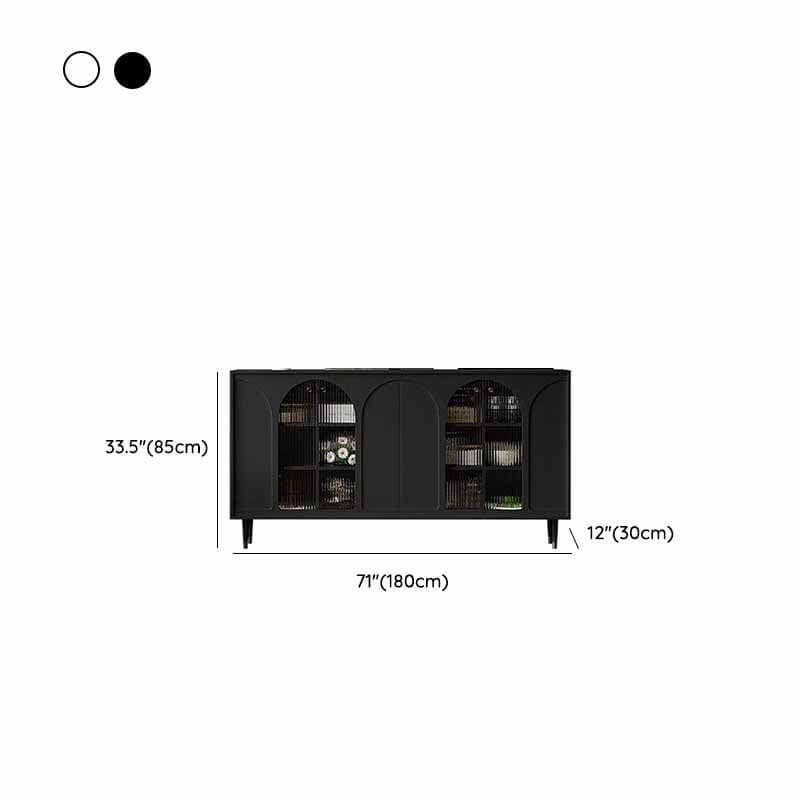 Glamorous Ground Buffet Table/Server Unattached with Culinary Equipment Storage and Tabletop - image 20