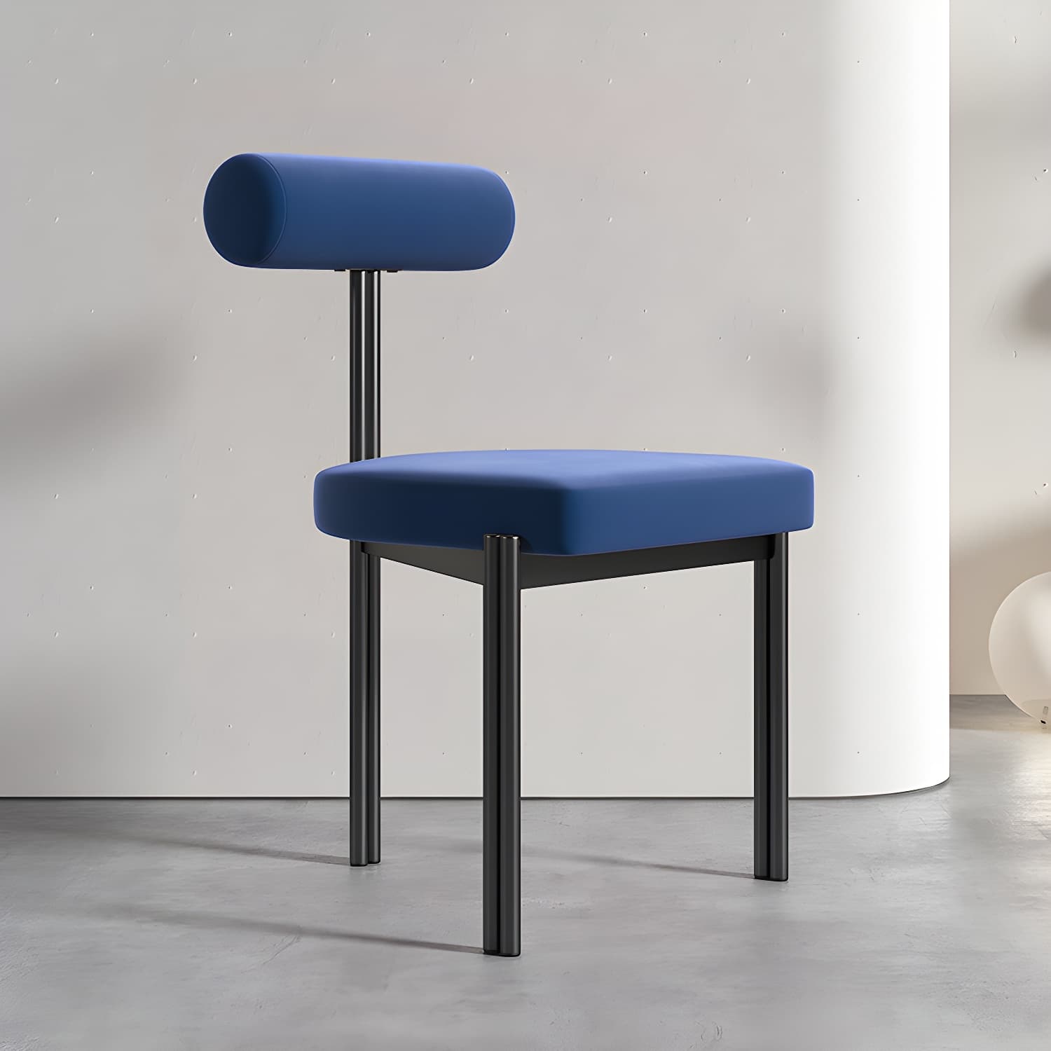 Upholstered Armless Dining Chairs Nordic Style Low Back Side Chair for Dining Room - image 7