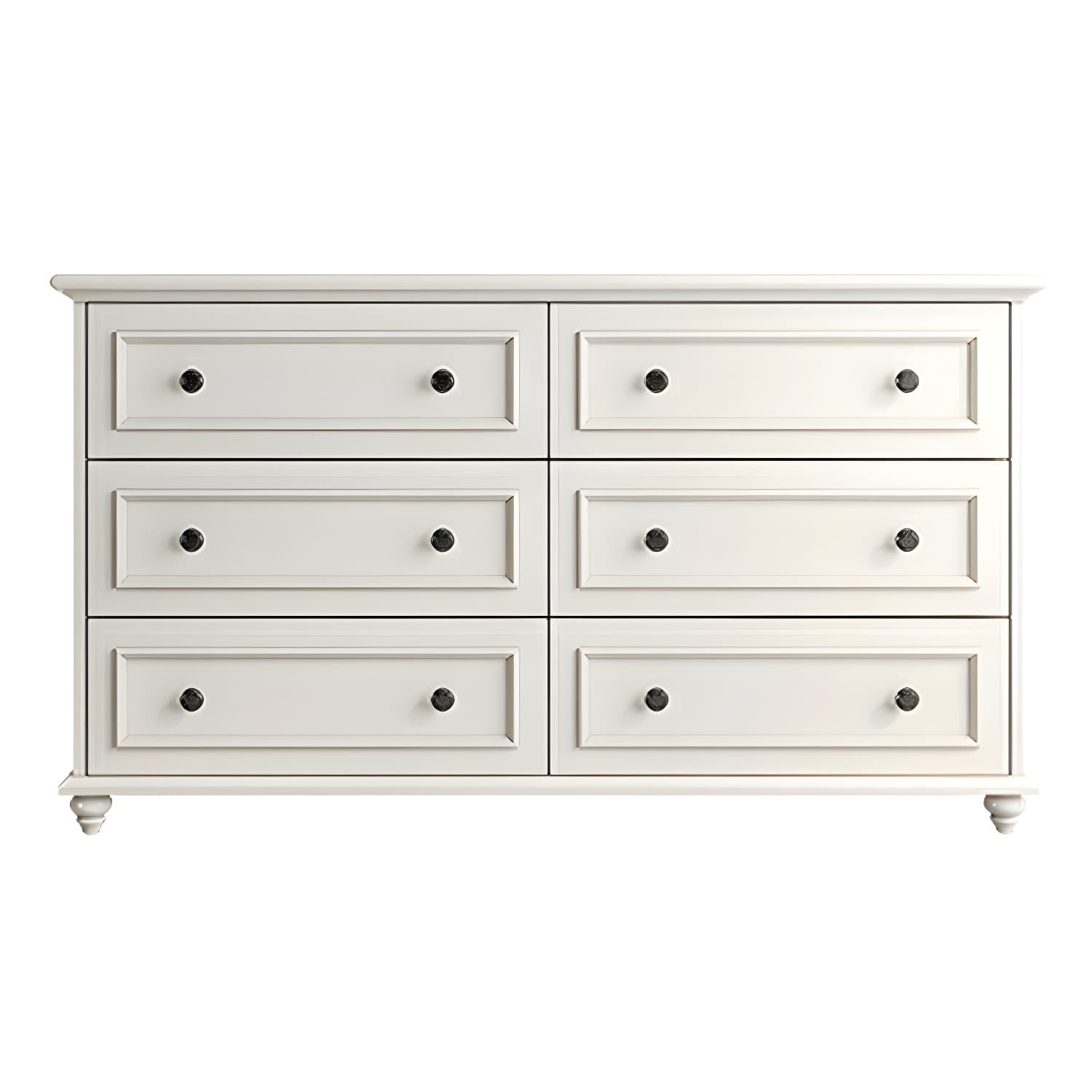 Solid Wood and Soft-Close Drawers Modern Chest with Wood Top - image 5