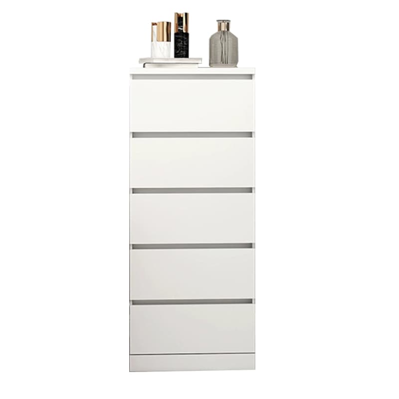Contemporary Narrow Wood Dresser with Drawers for Living Room - image 10