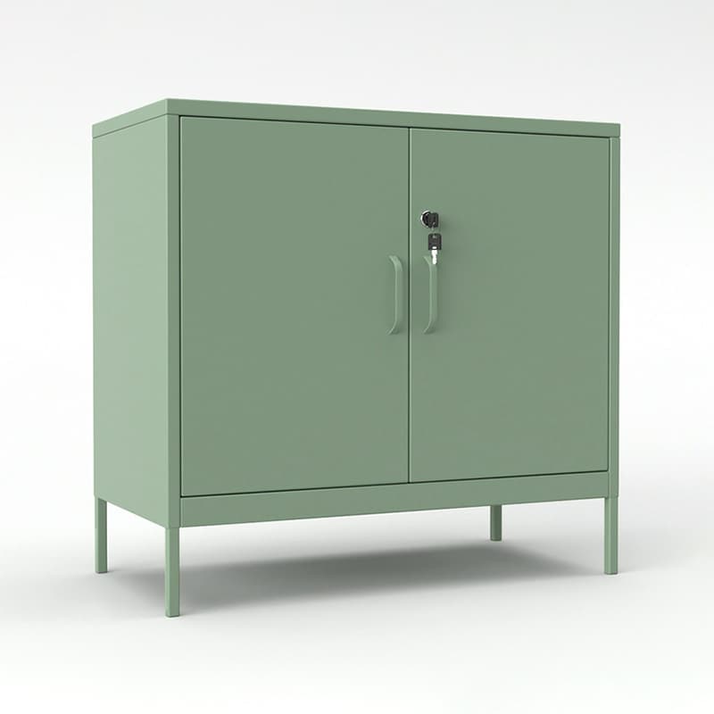 Free Standing Metal Waterproof Accent Chest with 6 Drawers/4 Drawers/9 Drawers Living Room