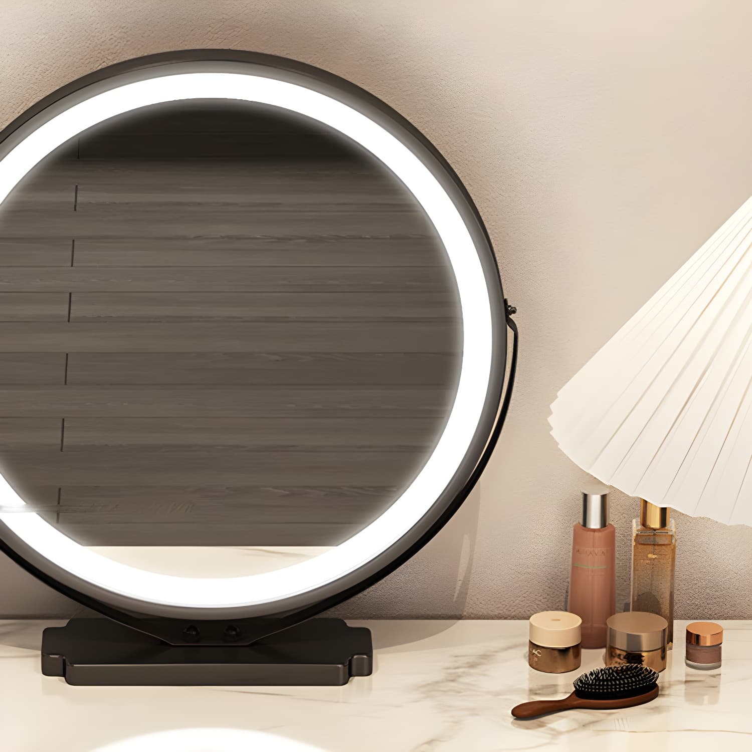 Contemporary Stone Vanity Desk Removable Vanity Dressing Table - image 7