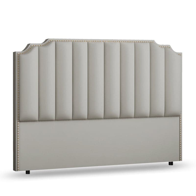 Standard（36-55“） Free-standing Standard Full(54"W x 75"L)/Twin(38"W x 75"L) Lumber Framed Portman Panel Headboard with Nailhead Design and Sponge Filing - image 6