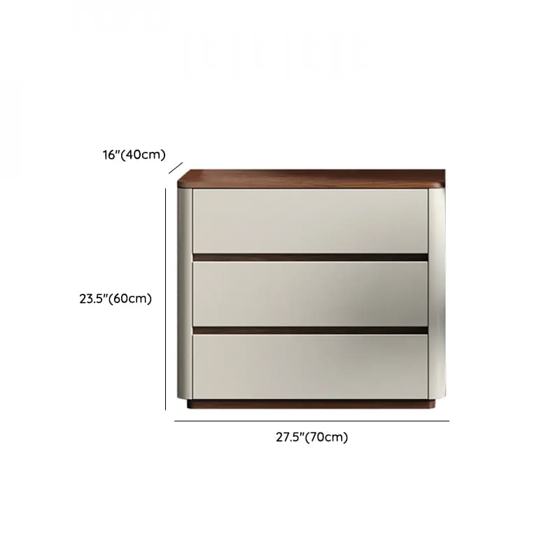 Off-White Simplistic Composite Wood Double Dresser/Bachelor Chest/Lingerie Chest with 8/6/3 Drawers in Horizontal/Vertical Orientation - image 14