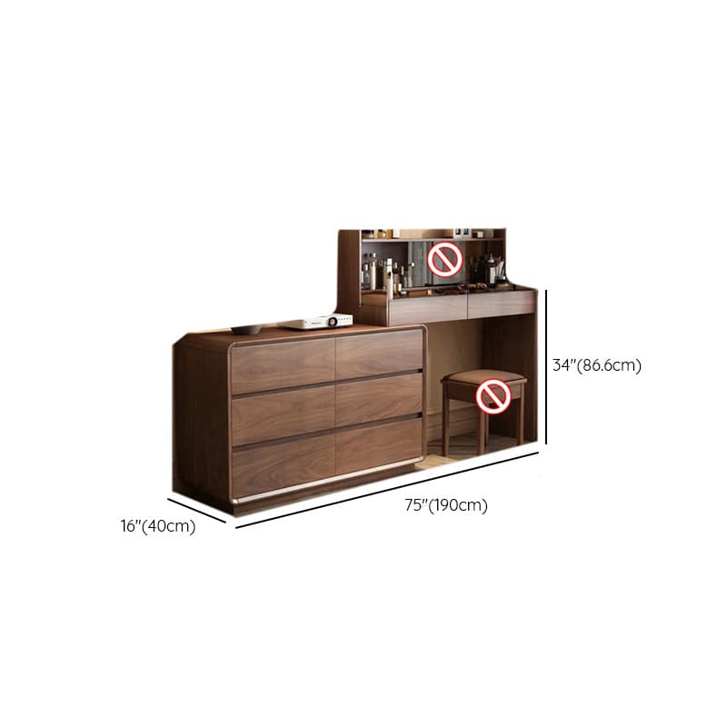 Multi-Purpose Vanity Set/Makeup Vanity with Scalable Telescopic and Push-Pull 2-in-1 Feature - image 7